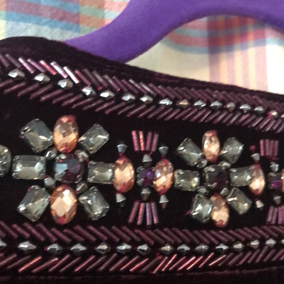 Neiman Marcus Exclusive velvet beaded dress w coat - updated photo measurements - Picture 9 of 16